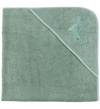 Serviette pour bébé Nørgaard Madsens - 100x100 cm - Vert av. Din Serviette pour bébé Nørgaard Madsens - 100x100 cm - Vert av. Din