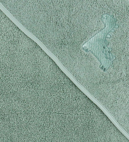 Nørgaard Madsens Babyhanddoek - 100x100 cm - Groen m. Dinosaur Nørgaard Madsens Babyhanddoek - 100x100 cm - Groen m. Dinosaur