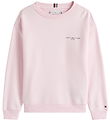 Tommy Hilfiger Sweatshirt - Mini Corp - Light Pink Tommy Hilfiger Sweatshirt - Mini Corp - Light Pink