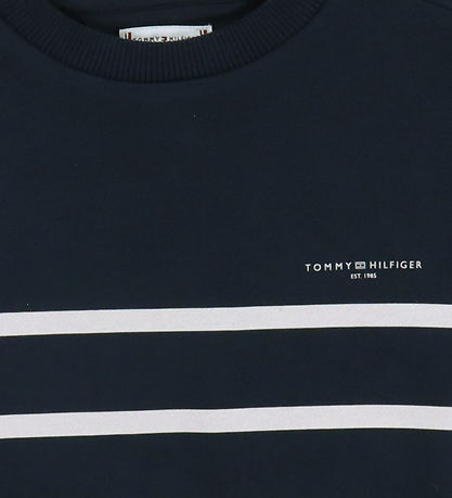 Sweat-shirt Tommy Hilfiger - Mini Corp - Dark Nuit Marine Stripe Sweat-shirt Tommy Hilfiger - Mini Corp - Dark Nuit Marine Stripe