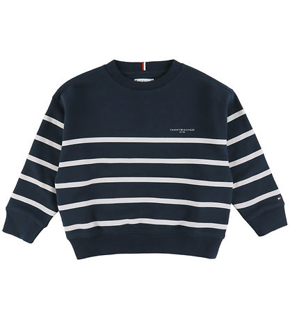 Sweat-shirt Tommy Hilfiger - Mini Corp - Dark Nuit Marine Stripe Sweat-shirt Tommy Hilfiger - Mini Corp - Dark Nuit Marine Stripe