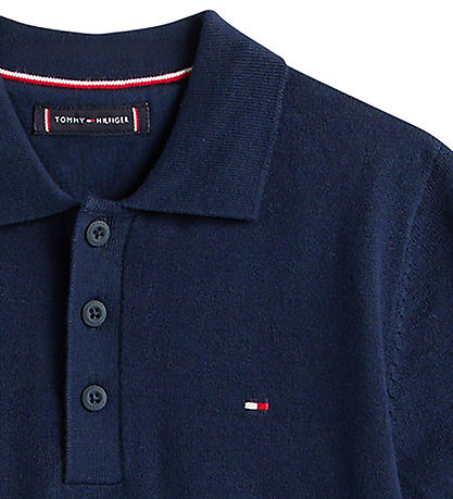 Tommy Hilfiger Polo - Dark Natt Marinblå