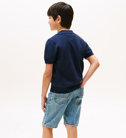 Tommy Hilfiger Polo - Dark Natt Marinblå