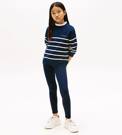 Tommy Hilfiger Leggings - Sweat - Dark Night Navy Tommy Hilfiger Leggings - Sweat - Dark Night Navy