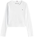 Tommy Hilfiger Blouse - Pointelle - White Tommy Hilfiger Blouse - Pointelle - White