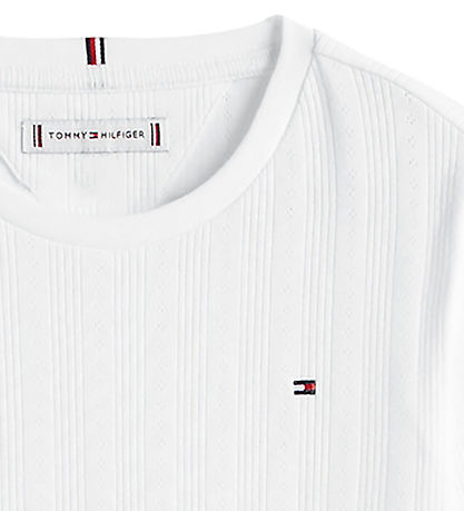 Tommy Hilfiger Blouse - Pointelle - White