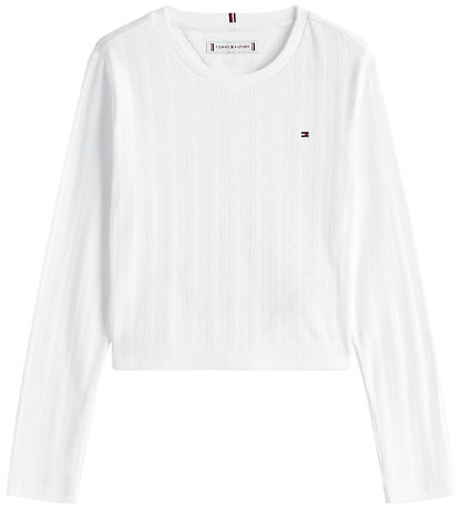 Tommy Hilfiger Blouse - Pointelle - White