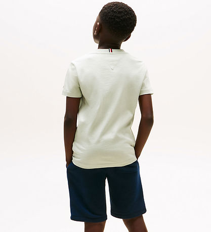 Tommy Hilfiger T-shirt - Script Flag - Misty Sage Green
