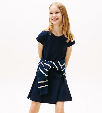 Tommy Hilfiger Mekko - Välikappaleen lukitus - Dark Yö Laivaston