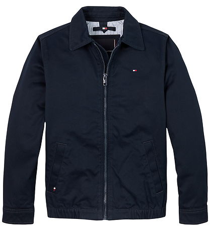 Tommy Hilfiger Jacket - Cotton Ivy - Dark Night Navy Tommy Hilfiger Jacket - Cotton Ivy - Dark Night Navy