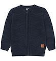 Hust and Claire Cardigan - Knitted - Charli - Blues w. Pattern