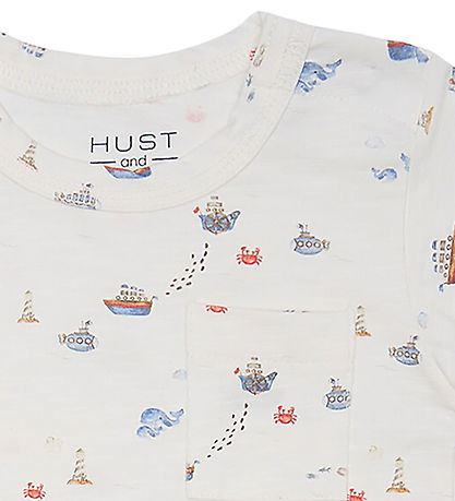 T-Shirt Hust and Claire - August - Ivory