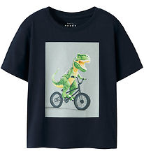 T-Shirt Name It - NmmVoto - Marine Blazer/Dino Vélo T-Shirt Name It - NmmVoto - Marine Blazer/Dino Vélo