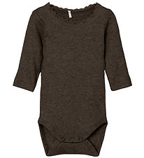 Body m/l Name It - Rib - NbfKab - Delicioso/Mélange Body m/l Name It - Rib - NbfKab - Delicioso/Mélange