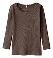 Name It Blouse - Noos - Rib - NmfKab - Delicioso Melange