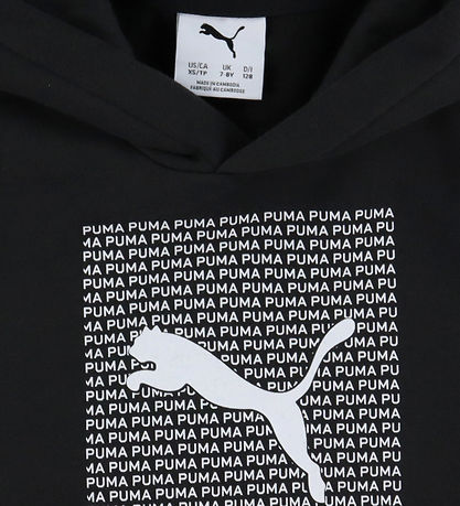 Puma Kapuzenpullover - ESS LOGO Lab - Schwarz