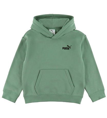 Puma Hoodie - ESS Small No. 1 Logo Relaxed - Green Puma Hoodie - ESS Small No. 1 Logo Relaxed - Green