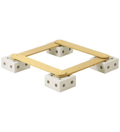 MODU Balance Track - 17 Parts - Sand Grey/Honey Yellow