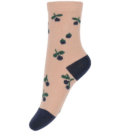 Liewood Socks - 3-Pack - Silas - Berry/Pale Tuscany