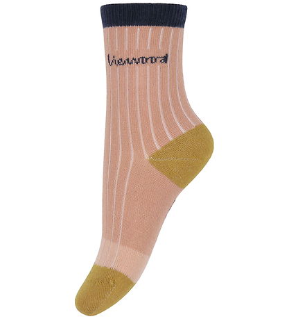 Liewood Socks - 3-Pack - Silas - Berry/Pale Tuscany