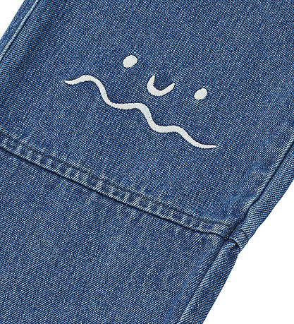 Liewood Housut - Denim - Cesar Placement - Medium+ Blue Denim Liewood Housut - Denim - Cesar Placement - Medium+ Blue Denim