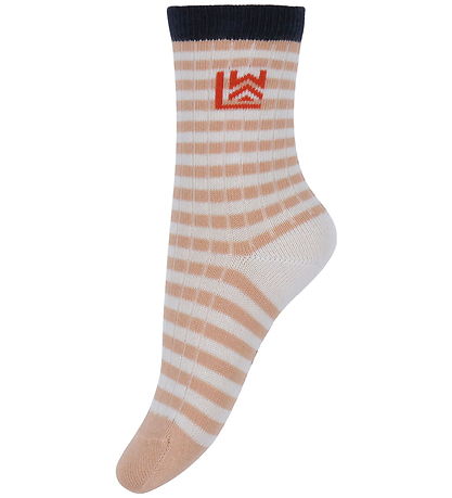Liewood Socks - 3-Pack - Silas - Cherry Blossom/Classic Navy