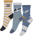 Liewood Socks - 3-Pack - Silas - Arctic Sea/Ocean View Liewood Socks - 3-Pack - Silas - Arctic Sea/Ocean View