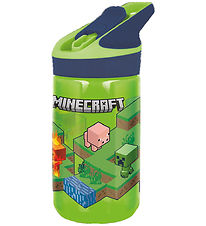 Minecraft Water Bottle - 480 mL - Green