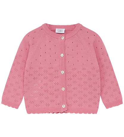 Hust and Claire Cardigan - Knitted - Cillja - Flamingo w. Pointe