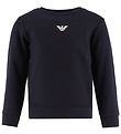 Emporio Armani Sweatshirt - Blue Marinblå Emporio Armani Sweatshirt - Blue Marinblå