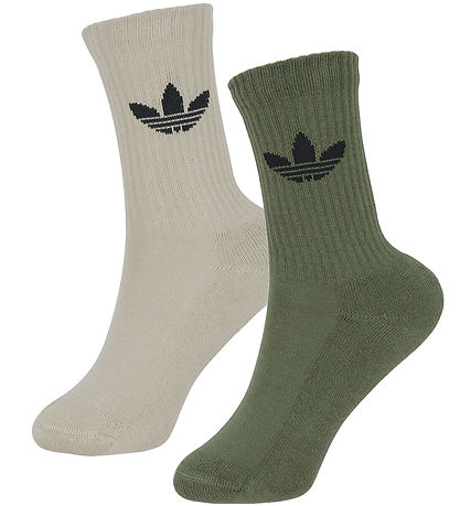 adidas Originals Sokkar - TR Crew S - 6 Pakki - Drapplitað/Grænt adidas Originals Sokkar - TR Crew S - 6 Pakki - Drapplitað/Grænt