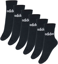 adidas Performance Socks - Cushioned - 6-Pack - C Lin Crew - S