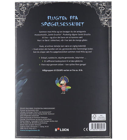 Forlaget Bolden Workbook - Escape from the Haunted Cabinet