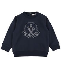Moncler Sweatshirt - Navy w. Logo