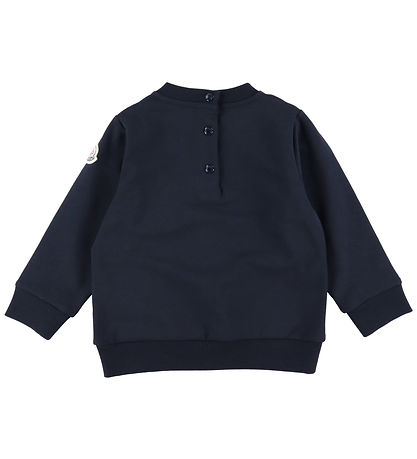 Moncler Sweatshirt - Marinblå m. Logo