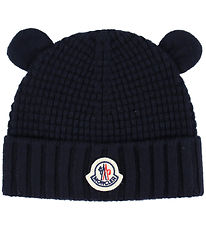 Moncler Beanie - Wool - Navy w. Ears
