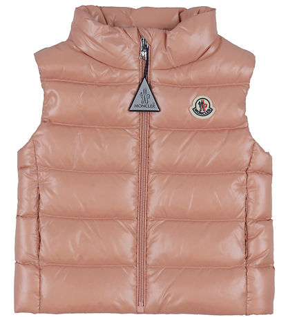Moncler Down Vest - Ghany - Pastel Pink Moncler Down Vest - Ghany - Pastel Pink