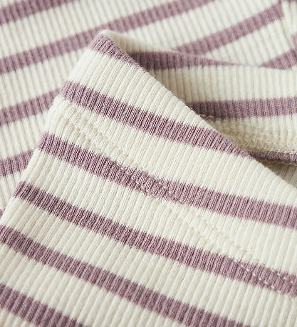 Name It Leggings - Rib - Nej - NbnBani - Elderberry