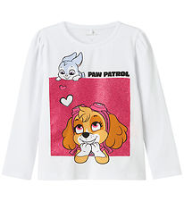 Blouse Name It - Noos - NmfJoana - Paw Patrol - Bright White Blouse Name It - Noos - NmfJoana - Paw Patrol - Bright White