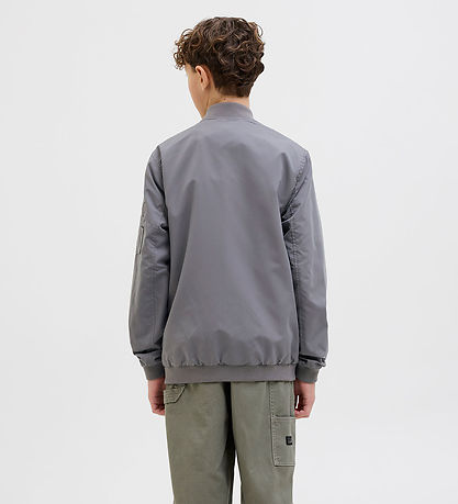 Jack & Jones Bomber-takki - Noos - JjeRush - Castlerock Jack & Jones Bomber-takki - Noos - JjeRush - Castlerock