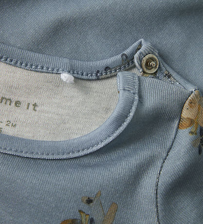 Name It Samfella l/e - NbmKinok - Dusty Blue