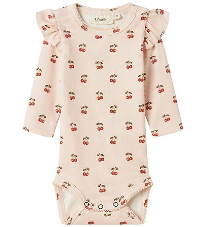 Lil' Atelier Samfella l/e - Rib - Nei - NbfLavo - Silfur Peony M