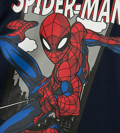 Name It Blouse - Noos - NmmJuice - Spider-Man - Navy Blazer Name It Blouse - Noos - NmmJuice - Spider-Man - Navy Blazer