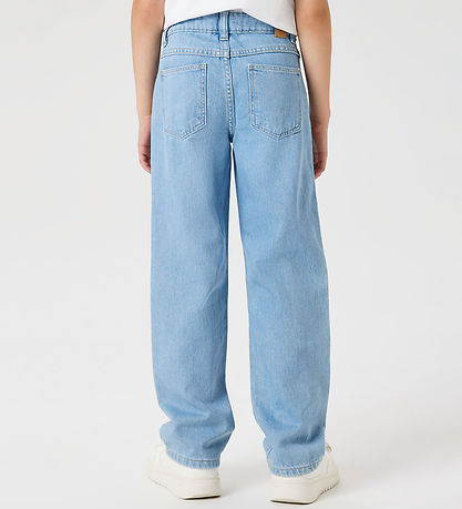 Name It Gallabuxur - NkfRose - Light Blue Denim Name It Gallabuxur - NkfRose - Light Blue Denim