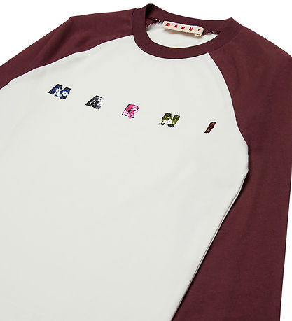 Marni Blouse - Berry Jam/White