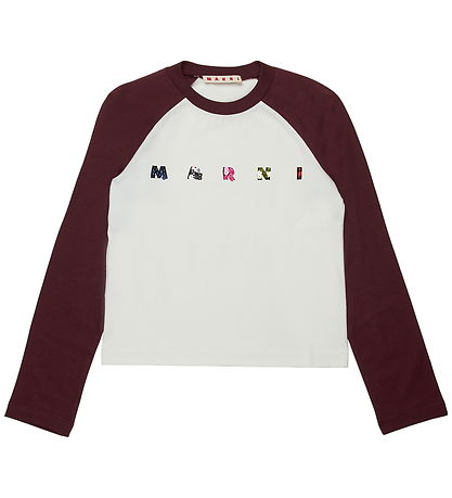 Marni Blouse - Berry Jam/White