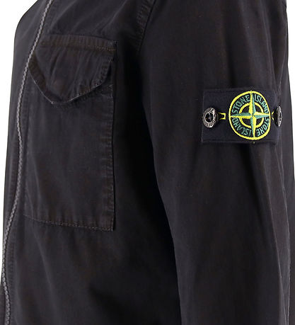 Stone Island Jacket - Overshirt - Black Stone Island Jacket - Overshirt - Black