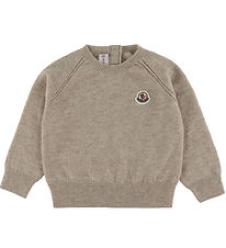Moncler Blouse - Knitted - Wool - Khaki Moncler Blouse - Knitted - Wool - Khaki