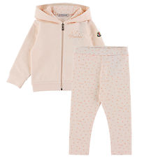 Moncler Sweat Set - Light Pink Moncler Sweat Set - Light Pink