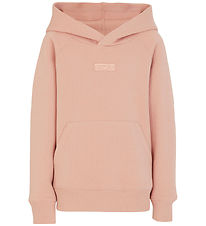 Emporio Armani Kapuzenpullover - Rib - Mahogany Rose Emporio Armani Kapuzenpullover - Rib - Mahogany Rose